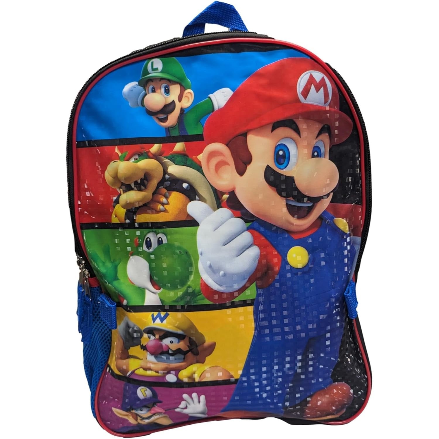 Bioworld Nintendo Super Mario Brothers Backpack & Detachable Lunch Bag Set