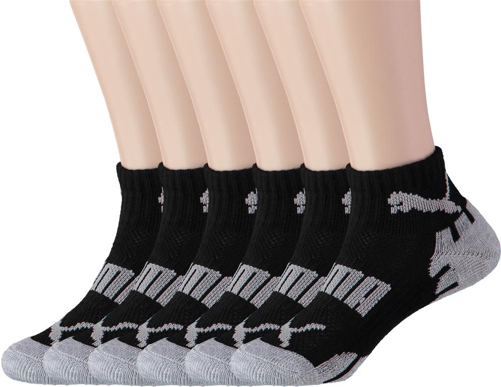 PUMA Toddler Boys 6-Pack Quarter Sock