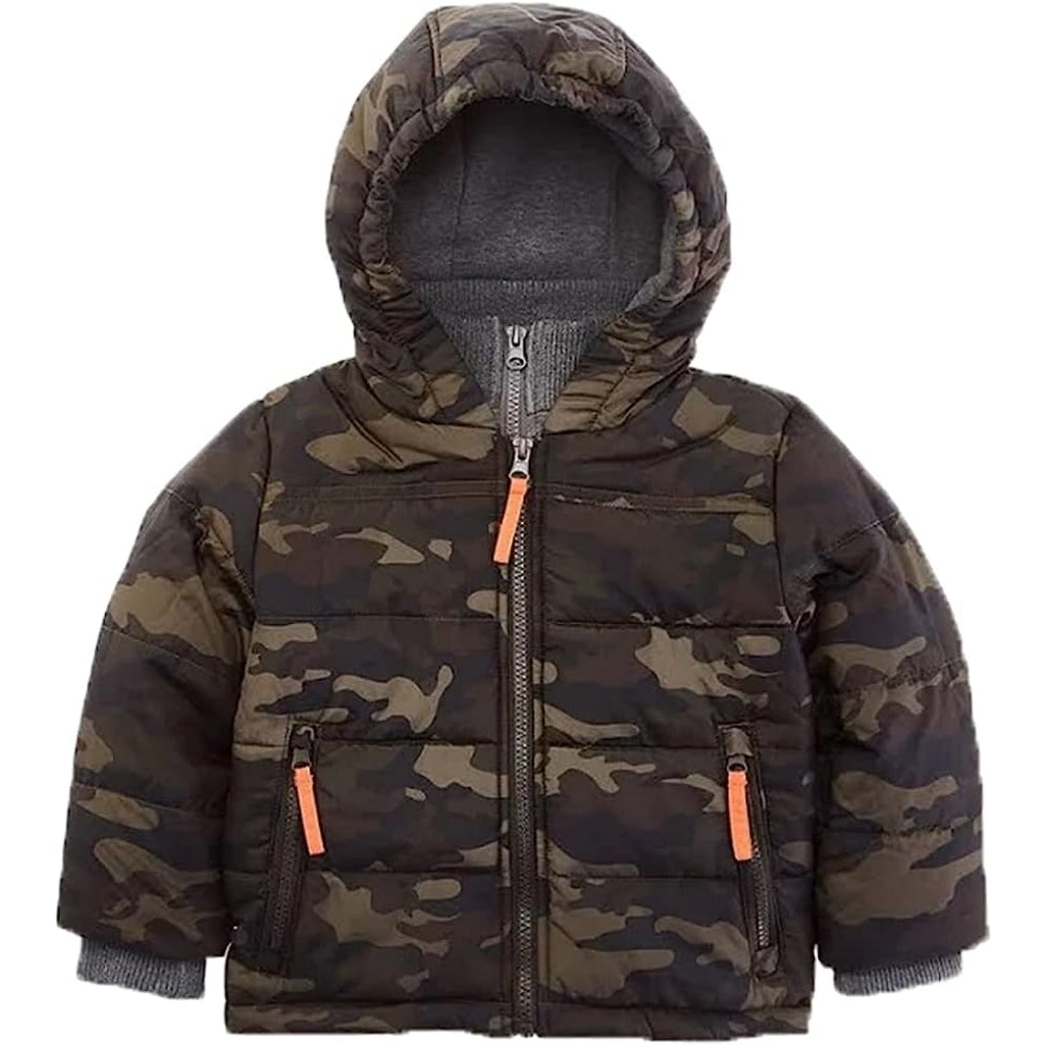 Rothschild Boys 2T-4T Zip Front Puffer Jacket