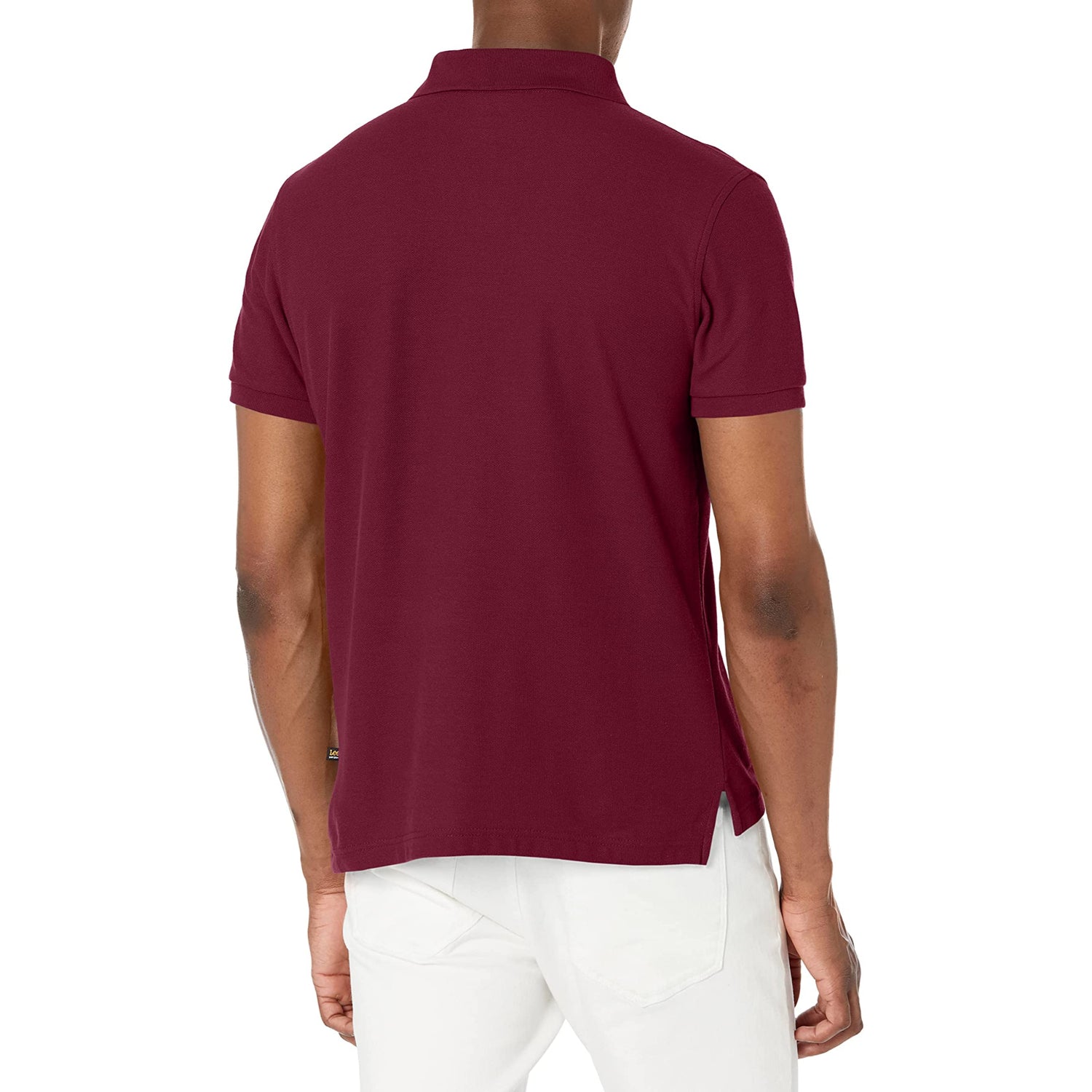 Lee Uniforms Mens Short-Sleeve Pique Polo