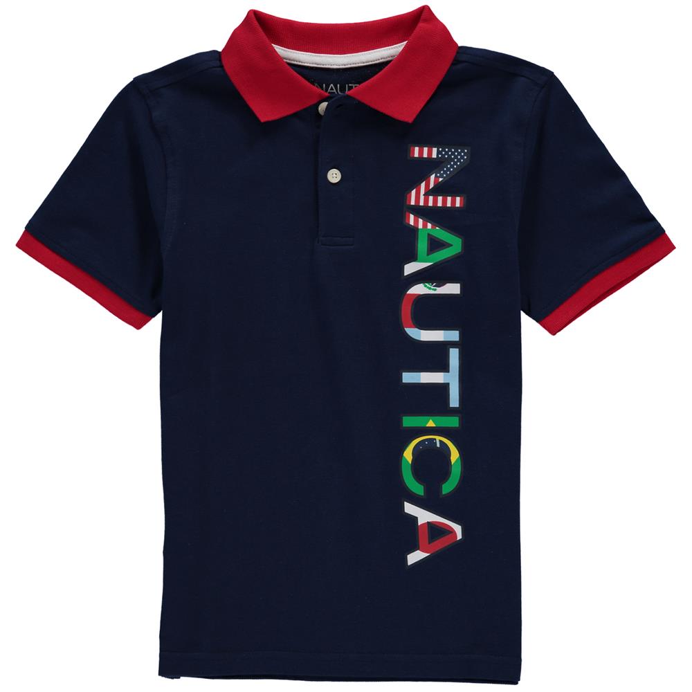 Nautica Boys 8-20 Short Sleeve Polo Shirt