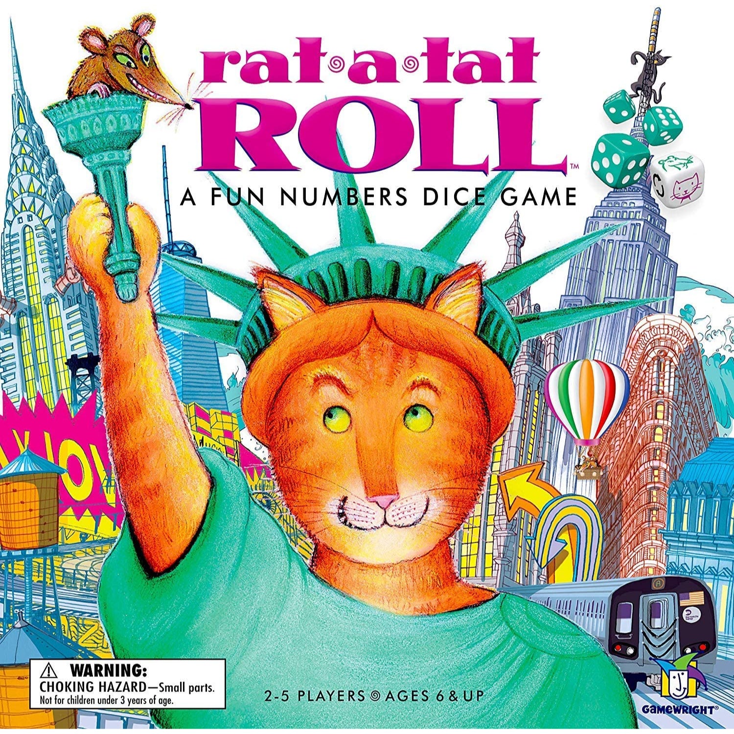 Gamewright Rat-A-Tat Roll