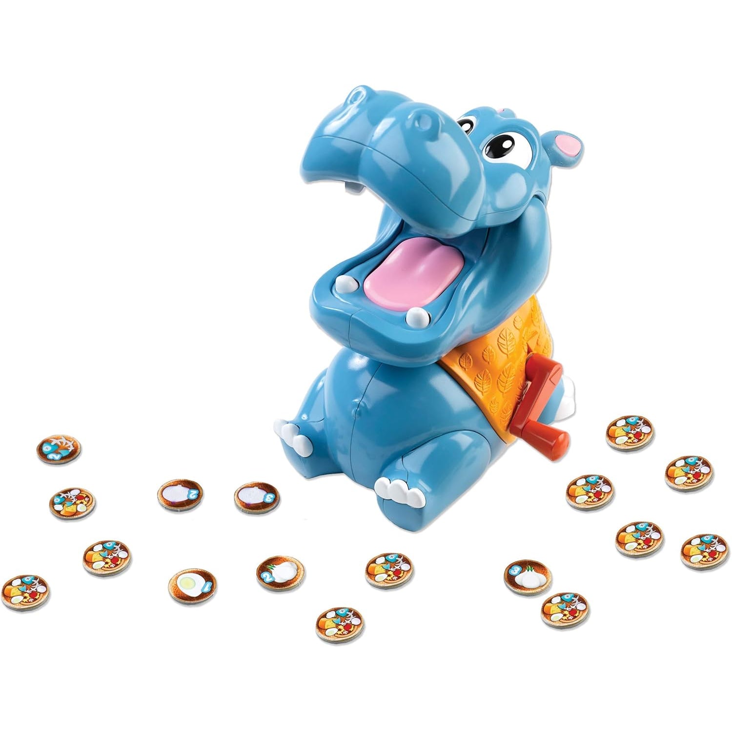 Goliath Burping Bobby - The Feed The Hippo But Watch Out for His Burp! Game  - Includes A Fun Colorful 24pc Puzzle by Goliath