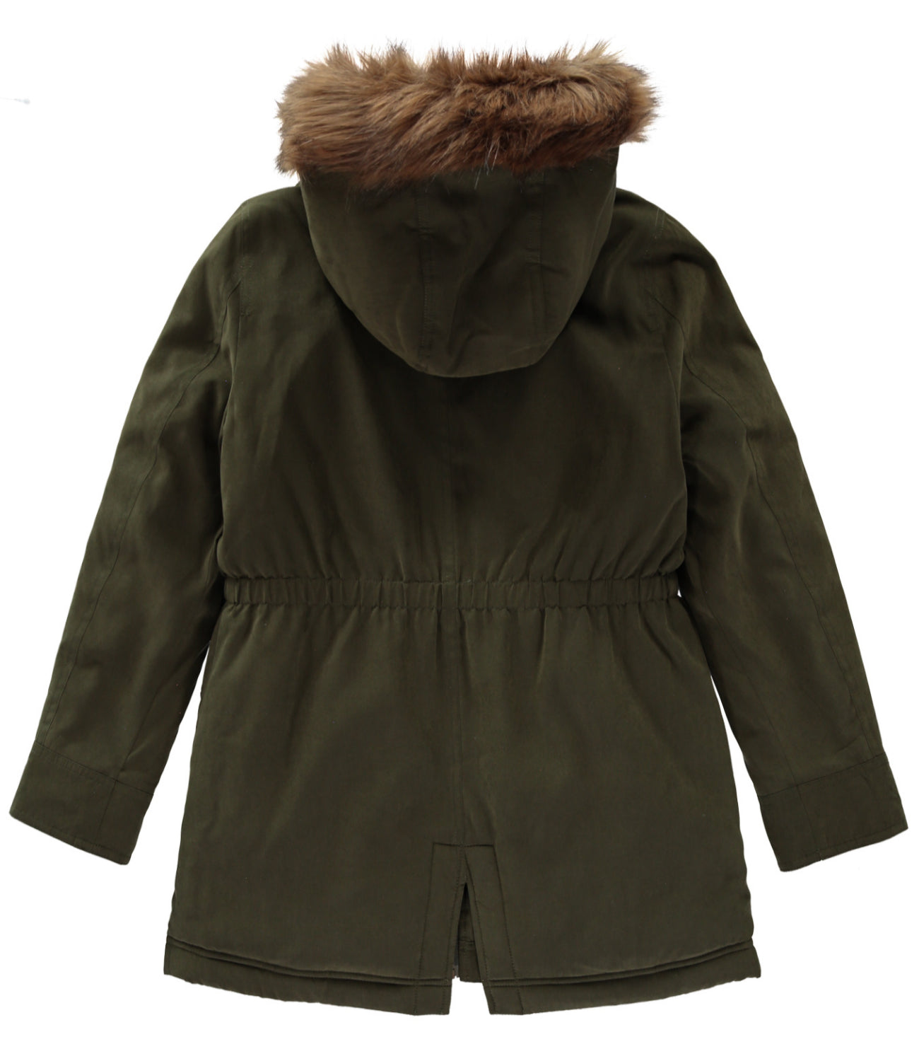 Rothschild Girls 7-16 Fur Hooded Anorak Jacket