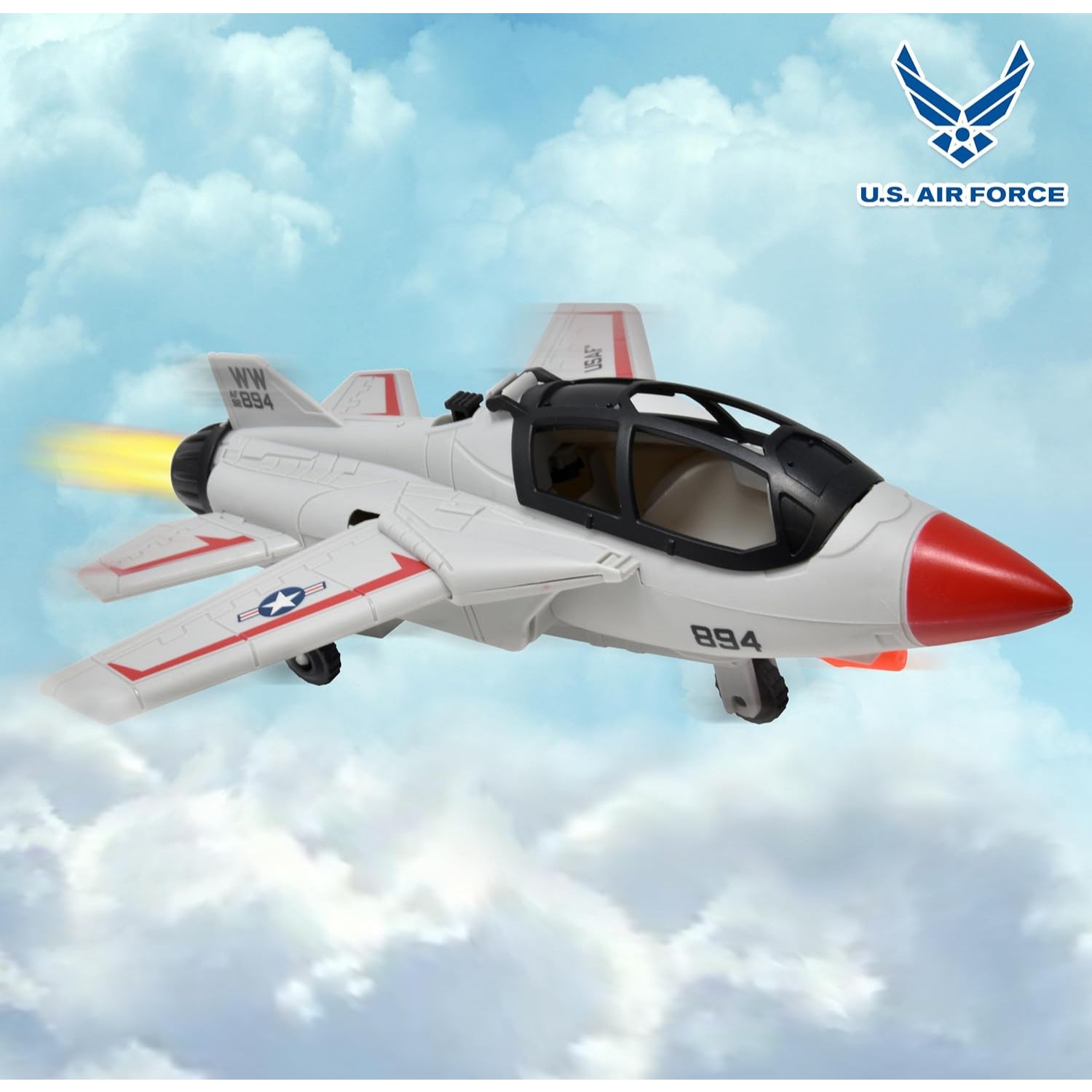 U.S. Air Force Sky Raider Fighter Jet Aircraft Toy