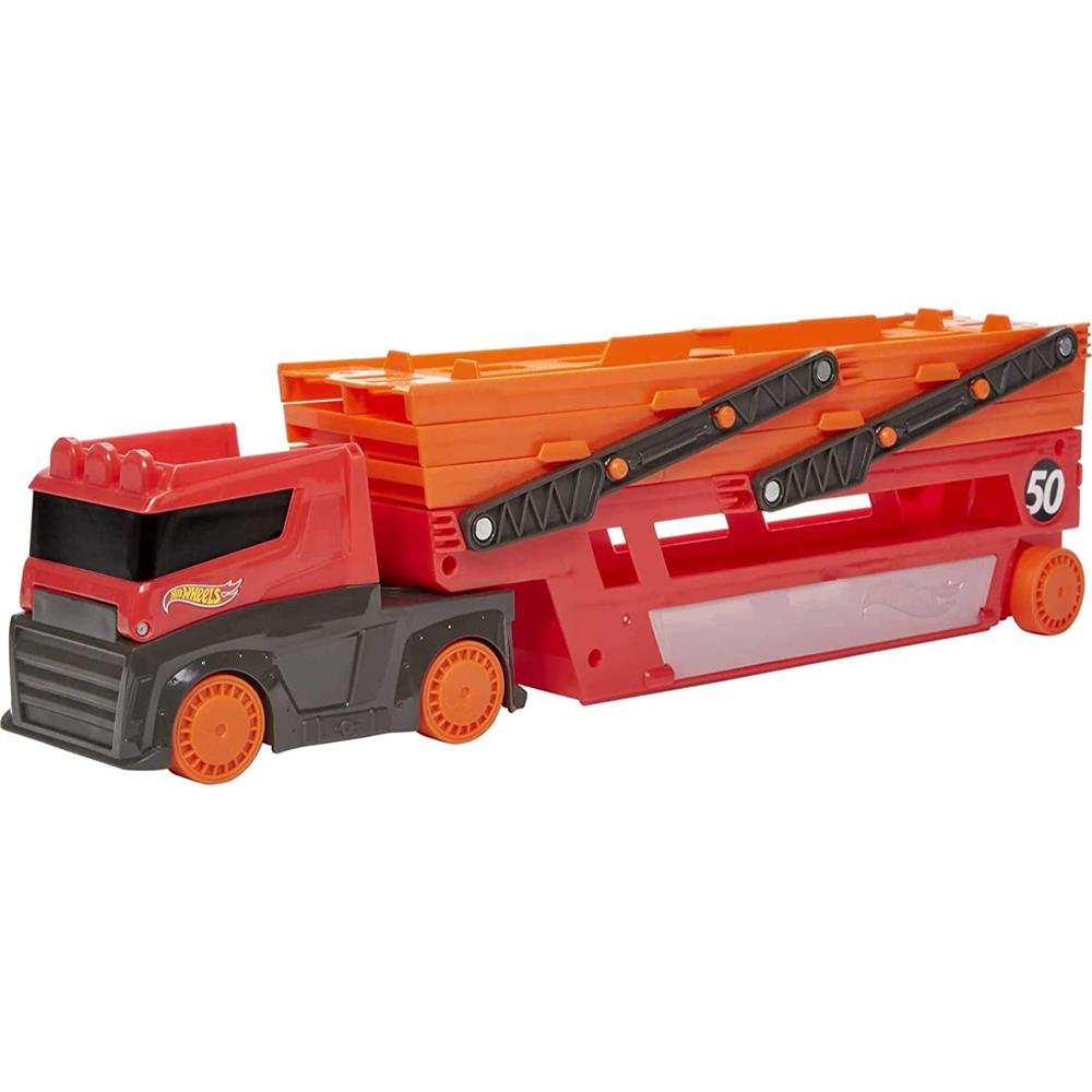 Mattel Hot Wheels MEGA Hauler with 6 Expandable Levels