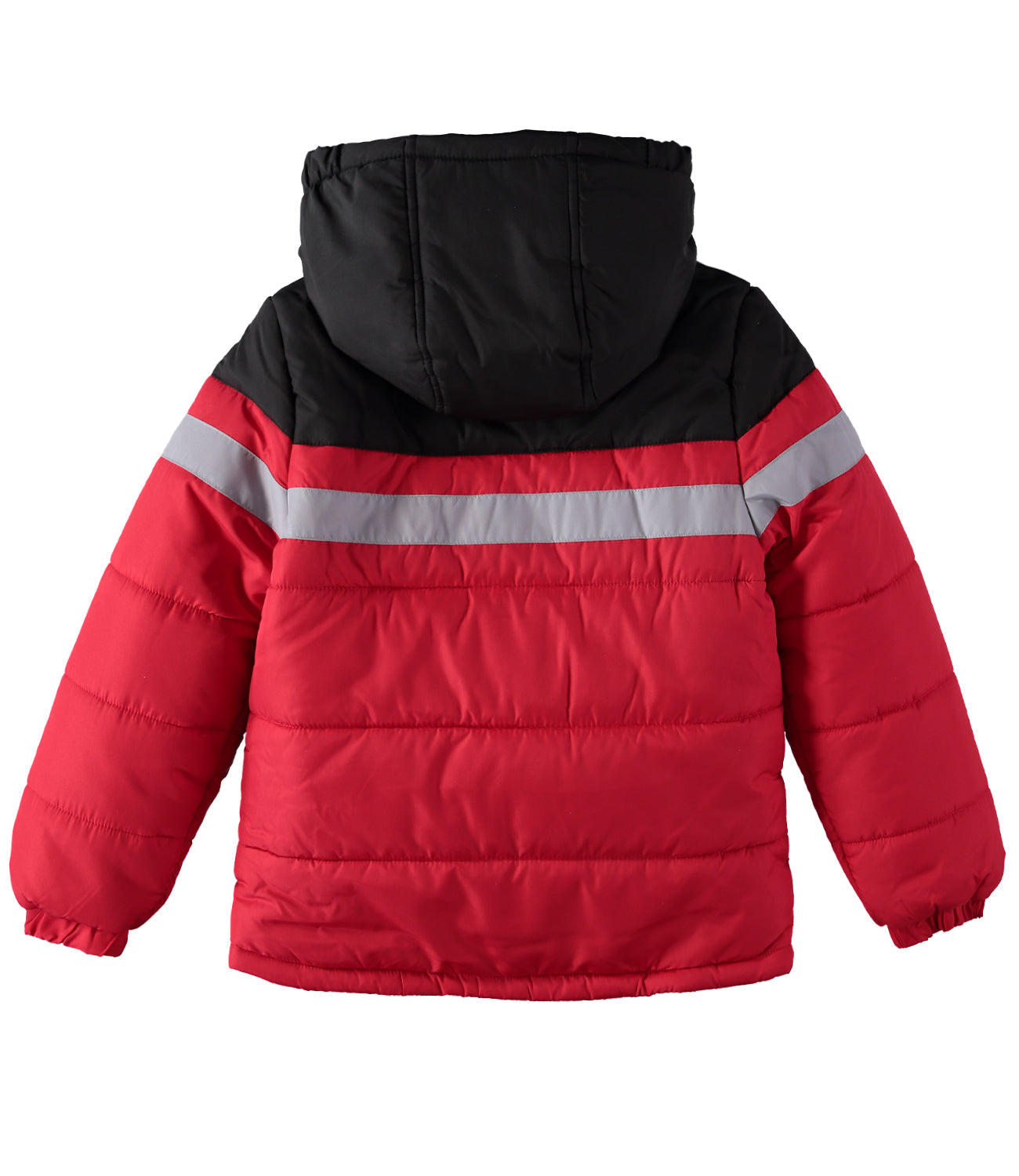 London Fog Boys 8-20 Striped Puffer Jacket