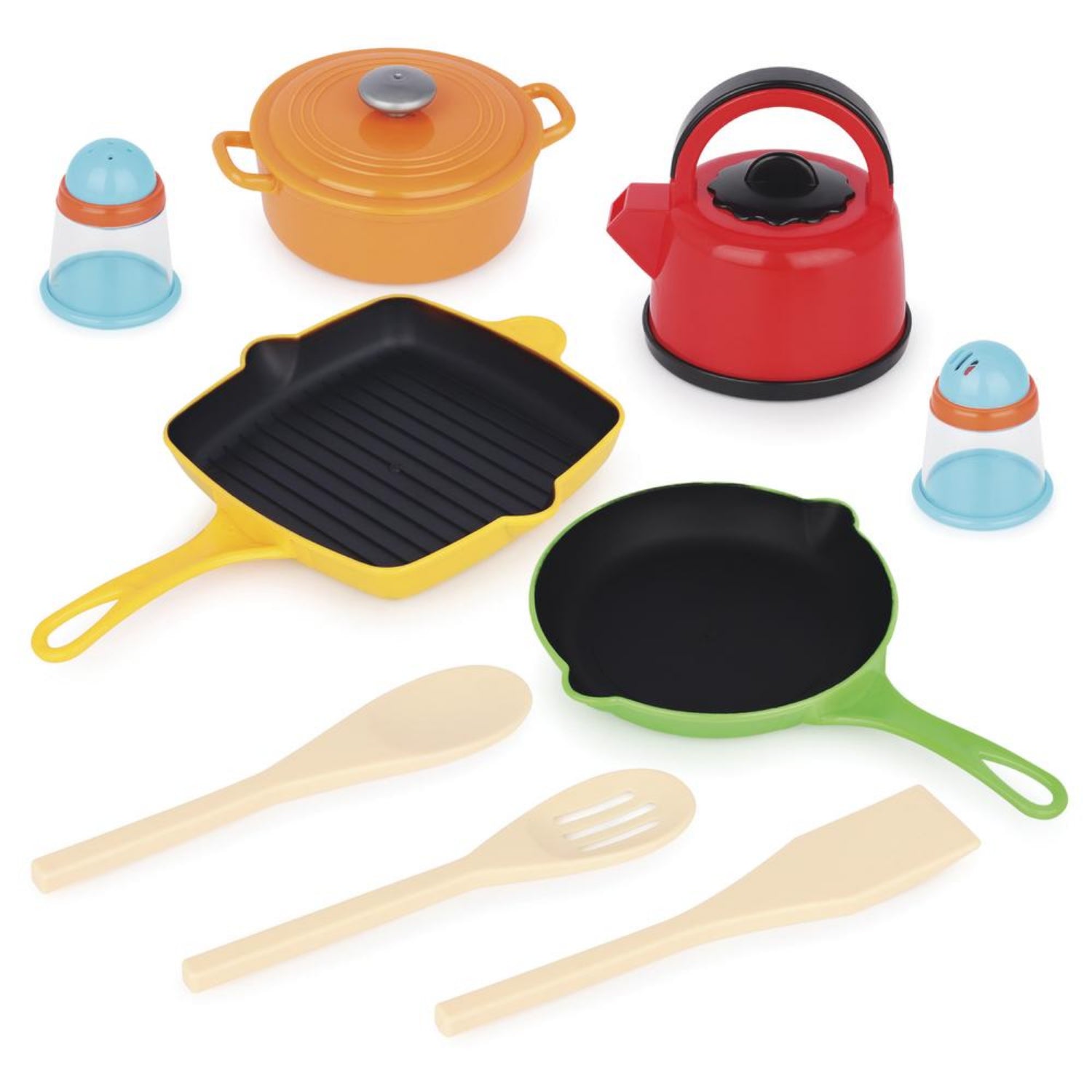 Gourmet Play Pretend Play 10pc Kitchen Cookware Playset