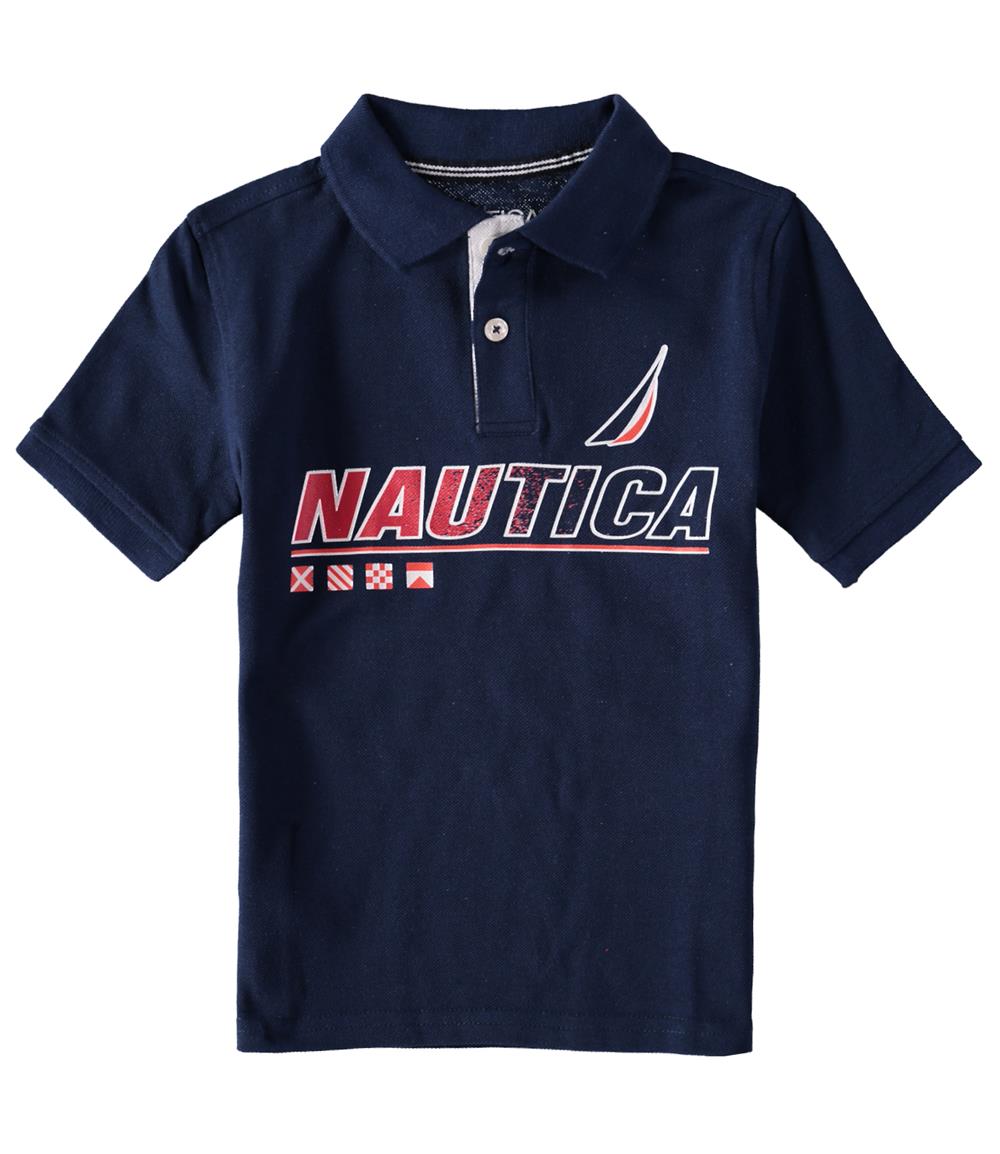 Nautica Boys 8-20 Chest Logo Polo Shirt