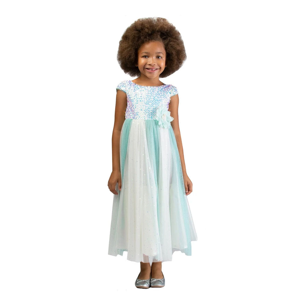 Bonnie Jean Girls 7-16 Sequin Shimmer Dress