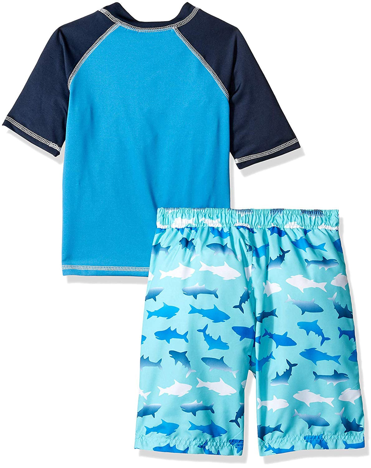 iXtreme Boys 4-7 Shark Rash Guard Swim Set