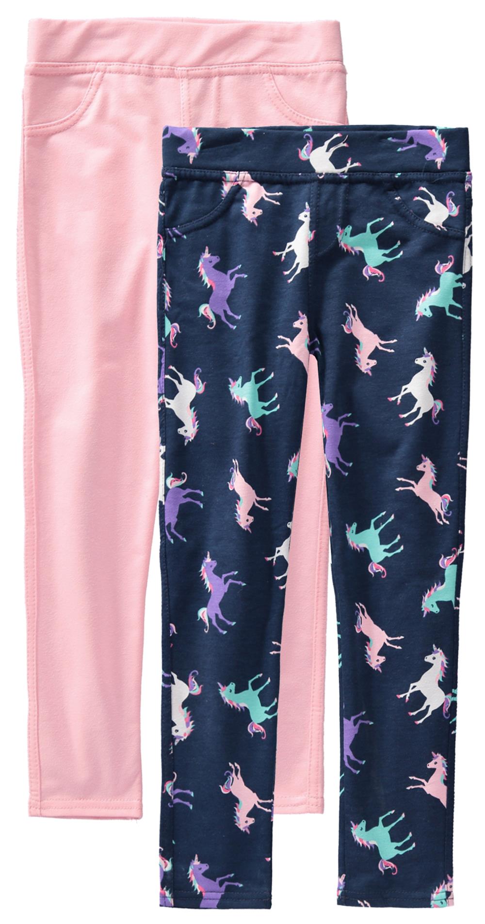 Colette Lilly Girls 4-6X Unicorn 2-Pack Jegging