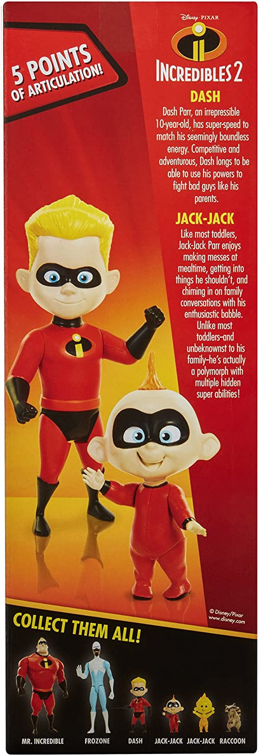 Disney Incredibles 2 Jack Jack and Dash Action Figures