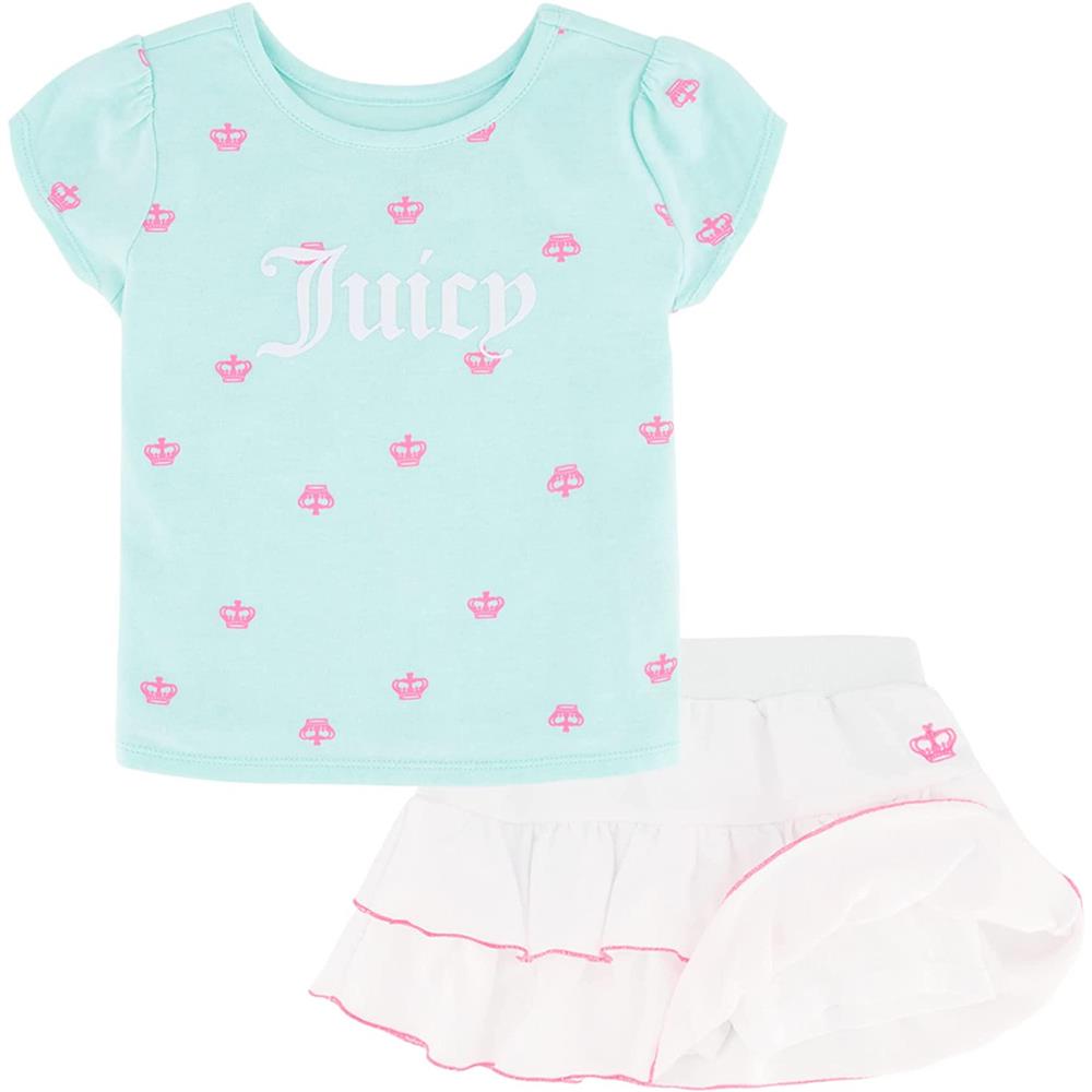 Juicy Couture Girls 7-16 2-Piece Skort Set