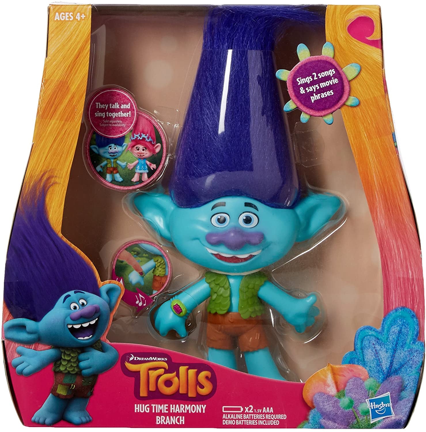 DreamWorks Trolls Branch Hug Time Harmony Figure