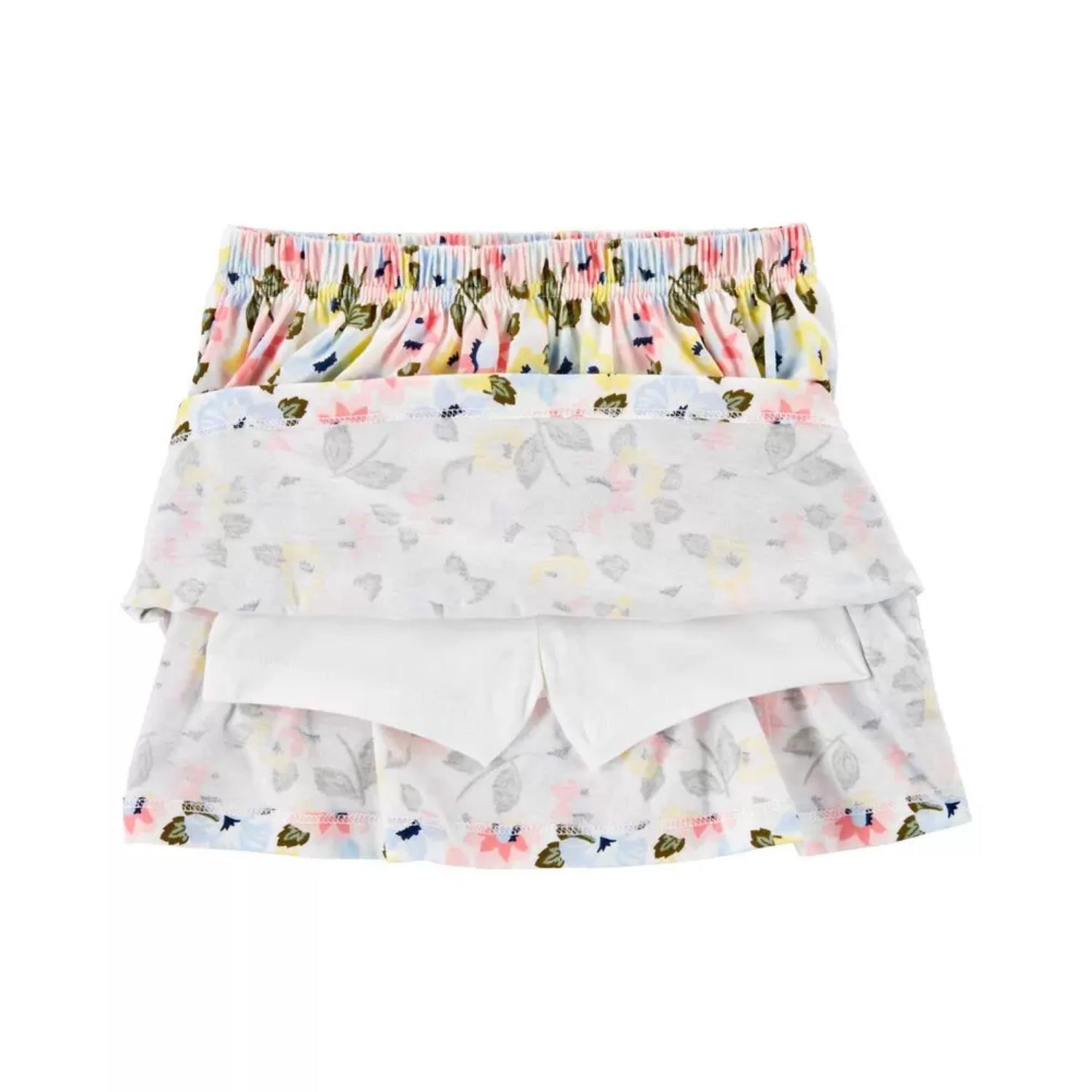 Carters Girls 2T-5T 2-Piece Bunny Tee & Floral Skort Set