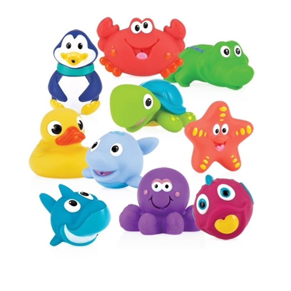 Nuby Little Squirts Bath Squirters - 10 pack