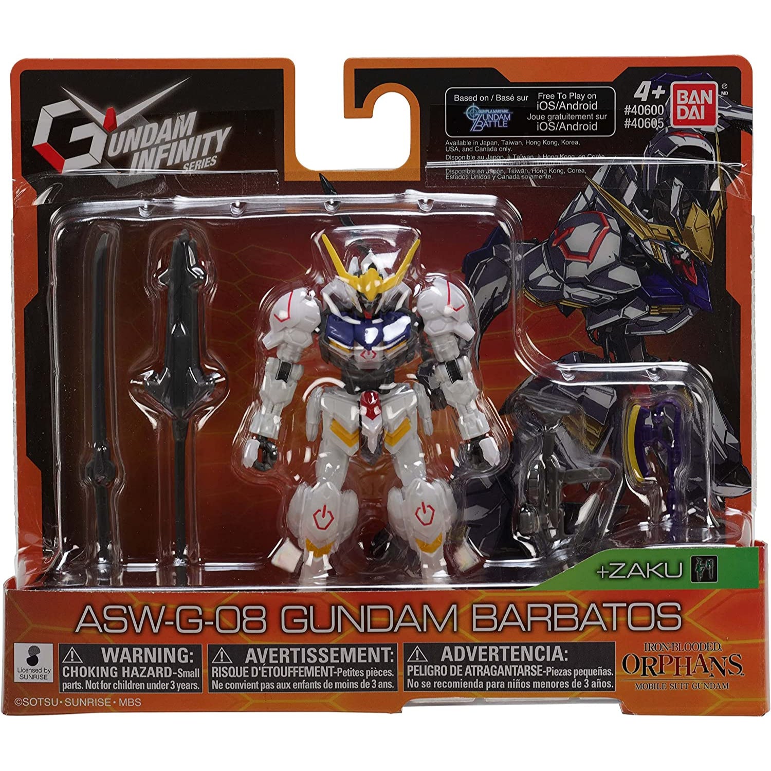 Bandai America - Gundam Infinity 4.5 Action Figure