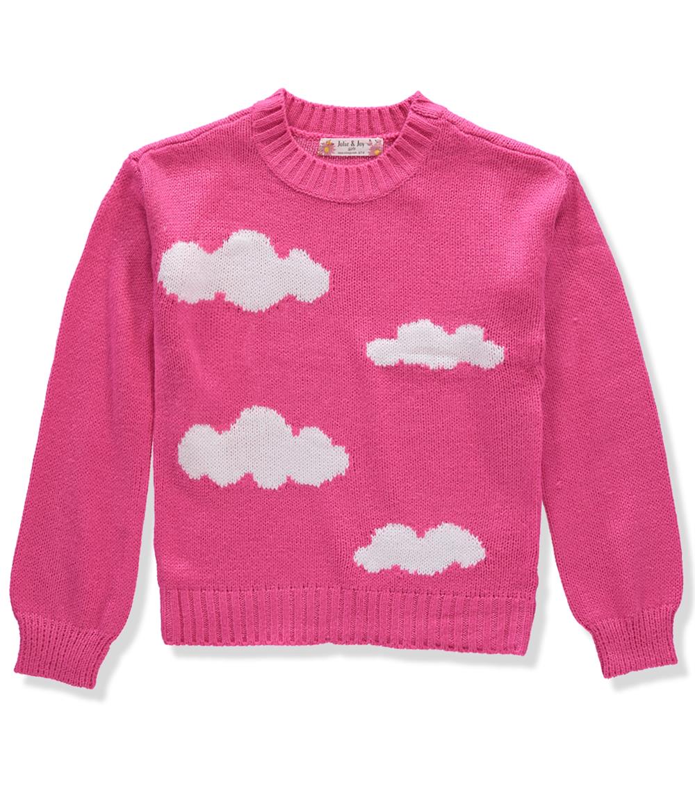 Full Circle Girls 7-16 Cloud Jacquard Knit Sweater