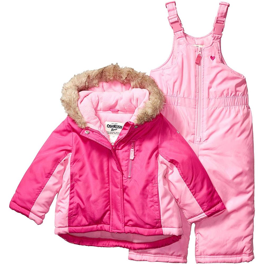 Osh Kosh Girls 2-Tone 2-Piece Snowsuit