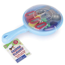 Lollipop Gourmet Play 15pc Frying Pan & Food Playset - Color May Vary