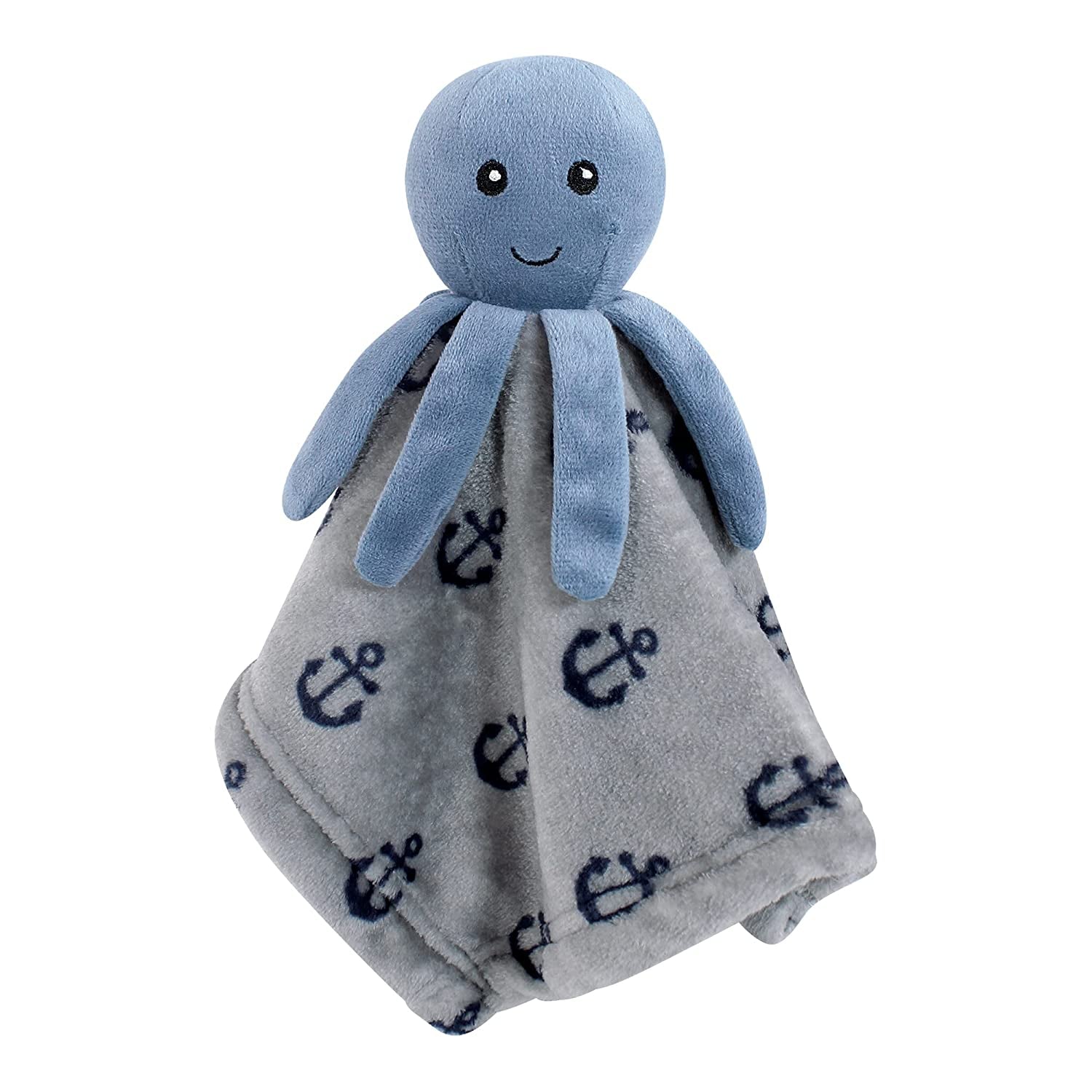 Hudson Baby Baby Animal Face Security Blanket, Sea Creatures, One Size