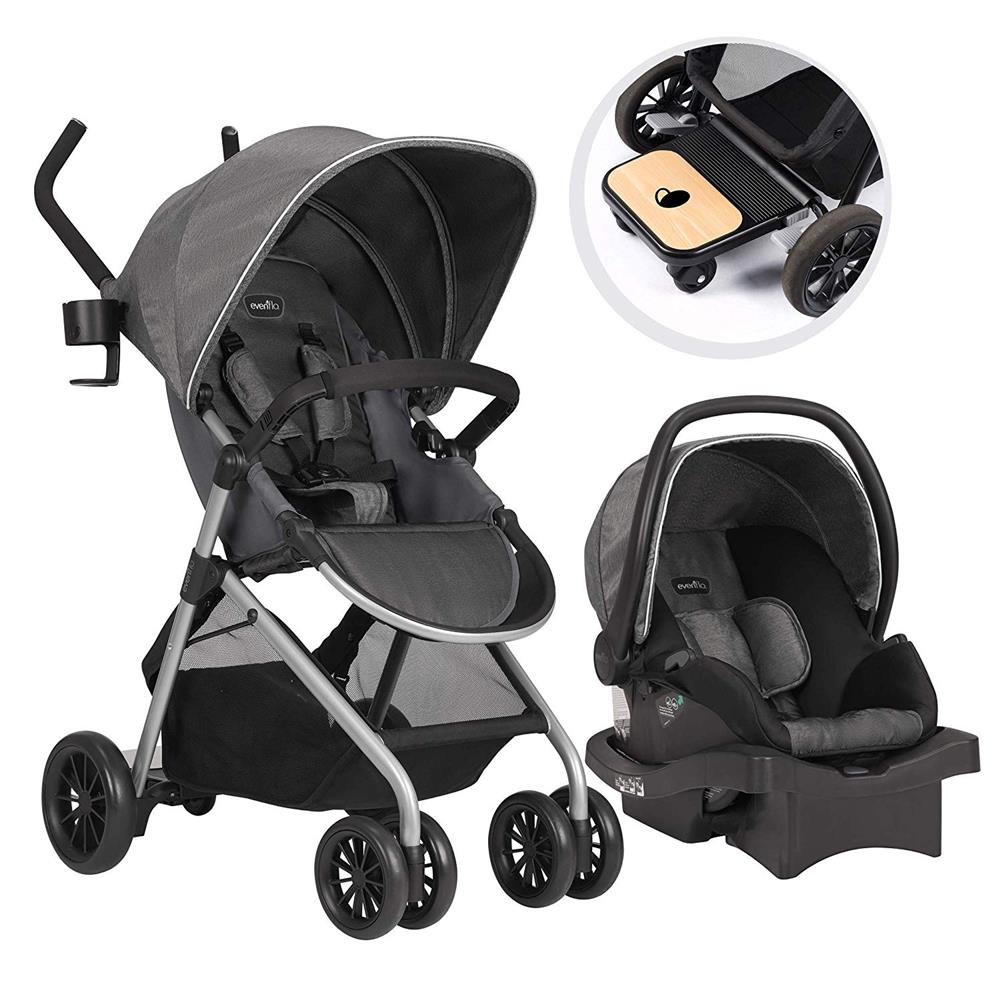 Evenflo Sibby Travel System, Highline Gray