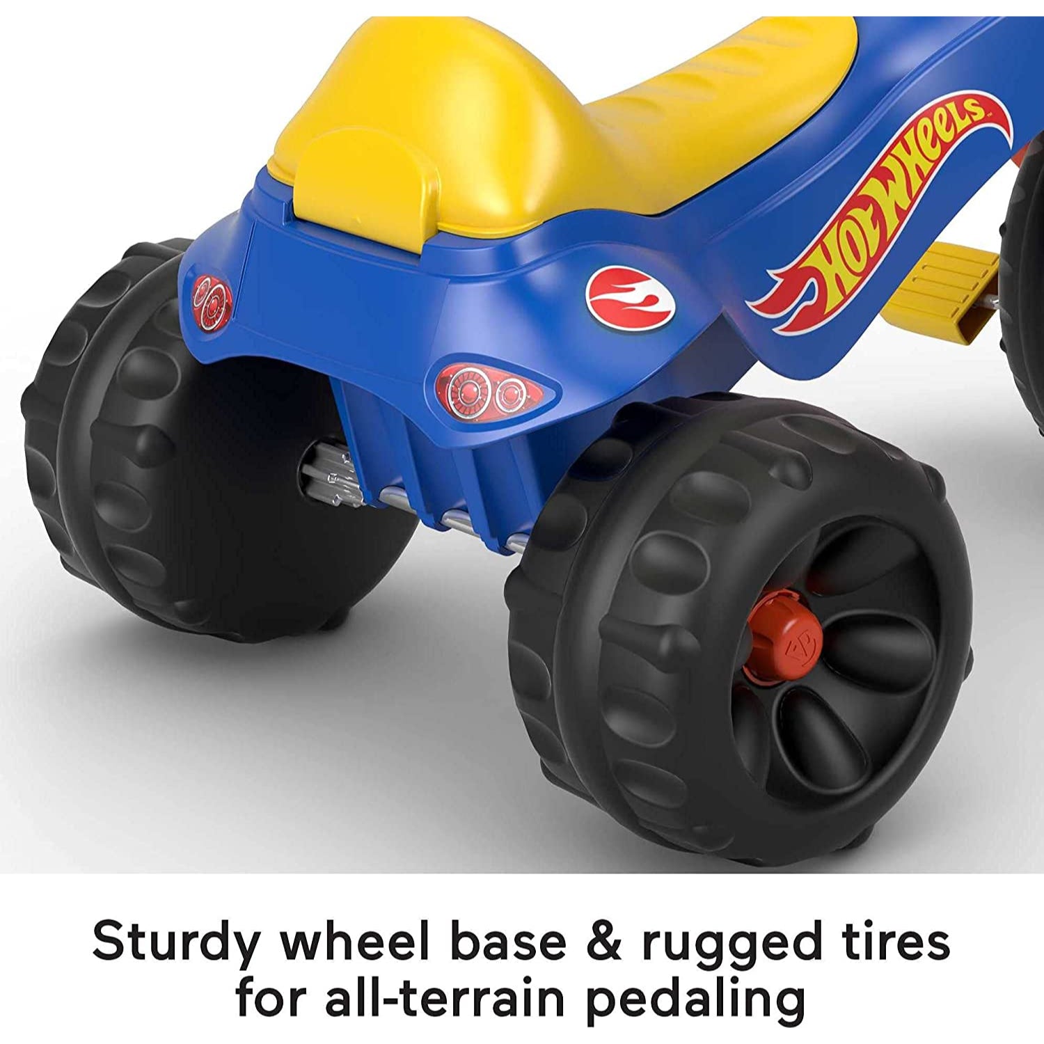 Fisher-Price Hot Wheels Toddler Tricycle Tough Trike Bike