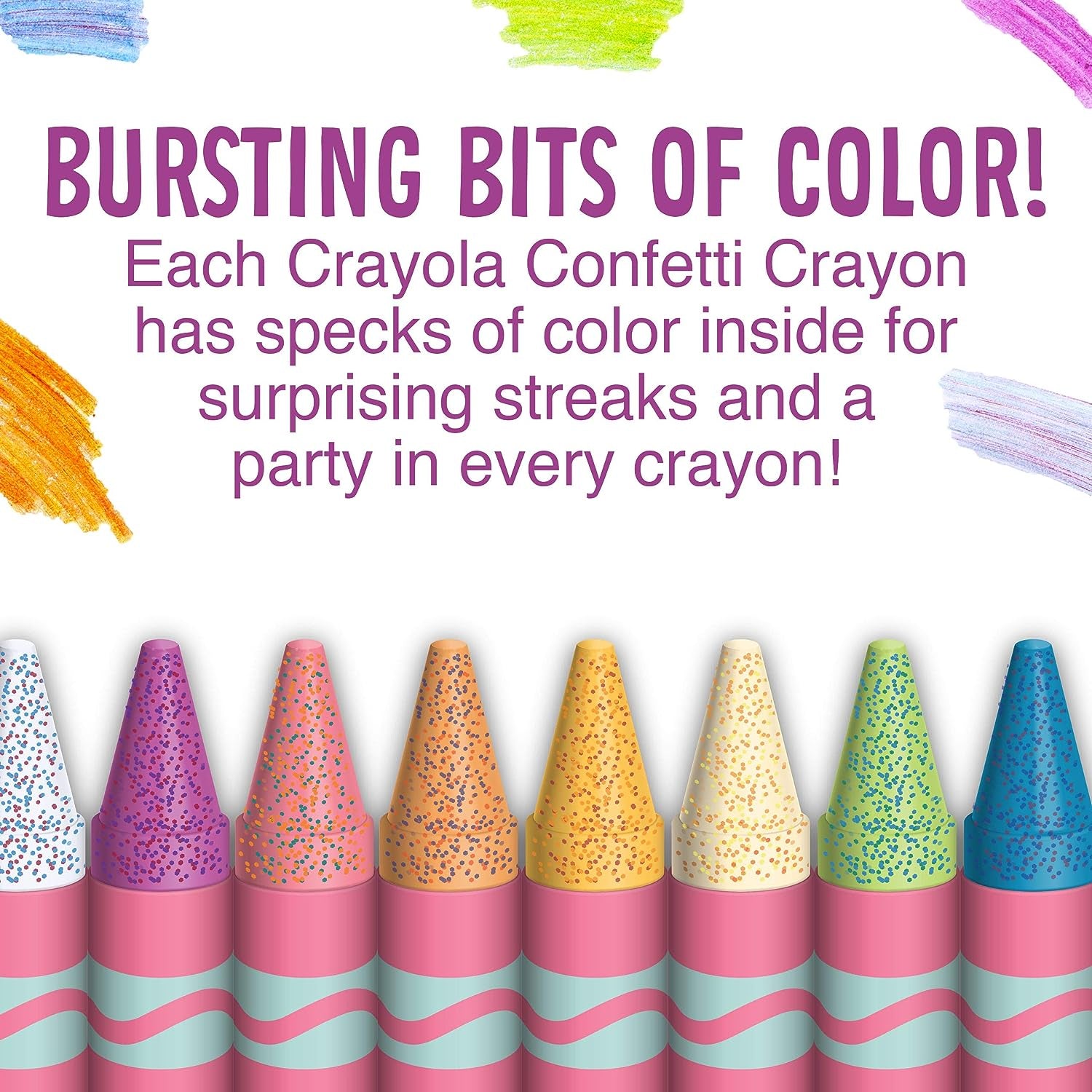 Crayola 24 ct. Confetti Crayons