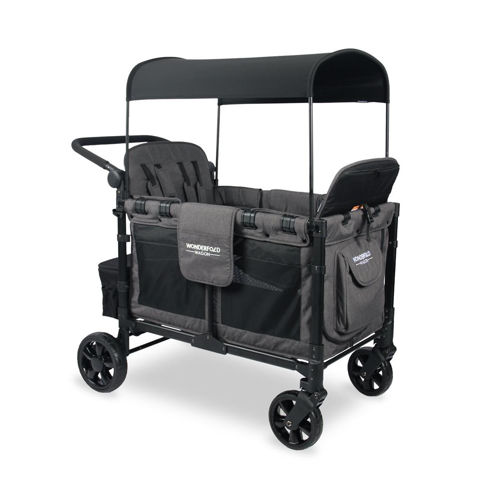 Wonderfold W4 Elite Wagon Quad Baby Stroller