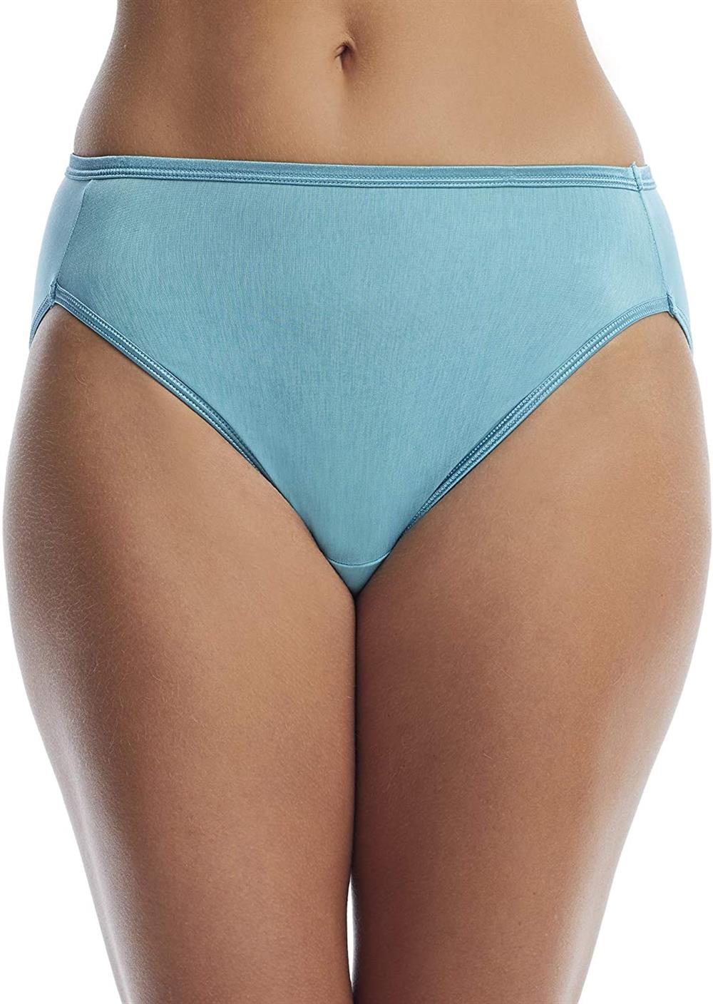 Vanity Fair Womens Illumination Hi Cut Panty Underwear