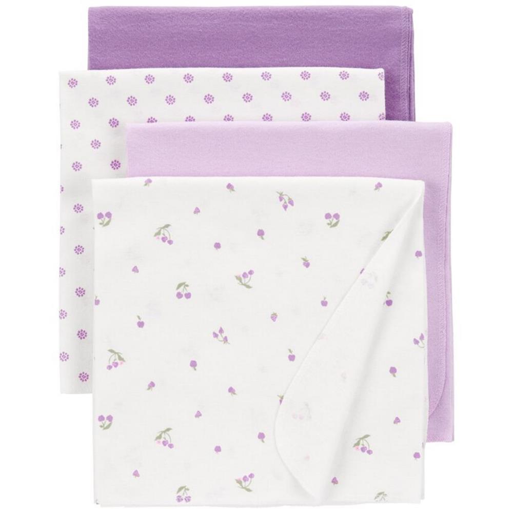 Carters 4-Pack Receiving Blankets