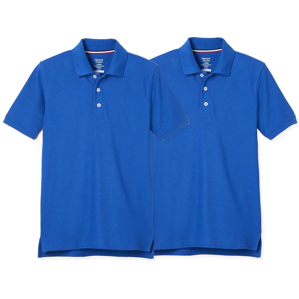 French Toast Boys 4-20 Short-Sleeve Pique Polo - 2 Pack