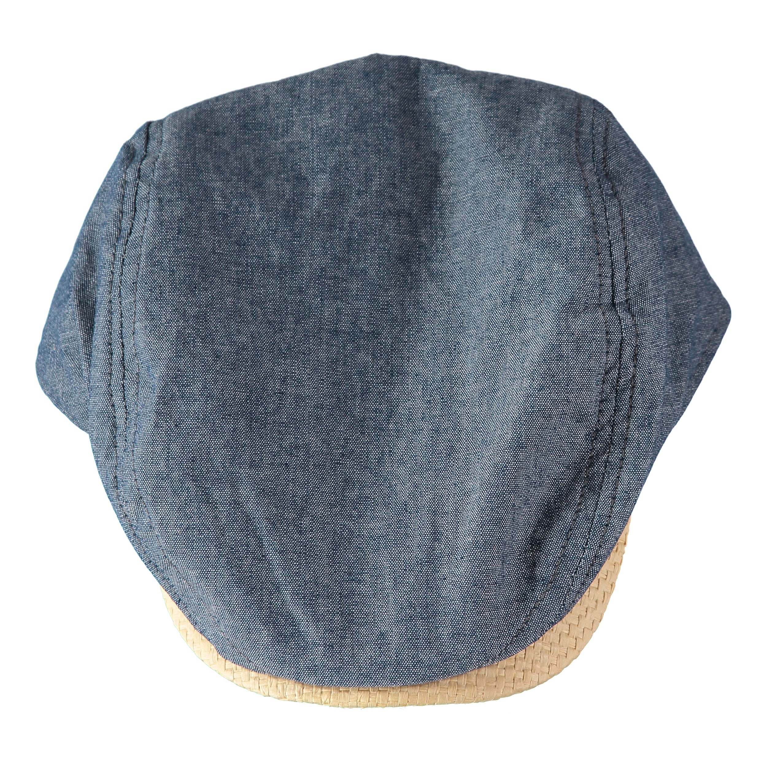 Addie & Tate Denim Chambray Cabbie Hat