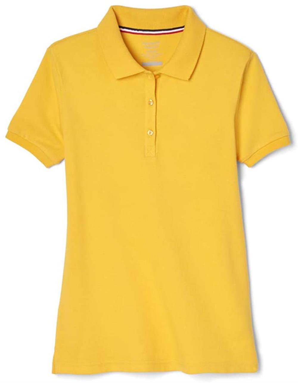 French Toast Girls 7-20 Short-Sleeve Stretch Pique Polo