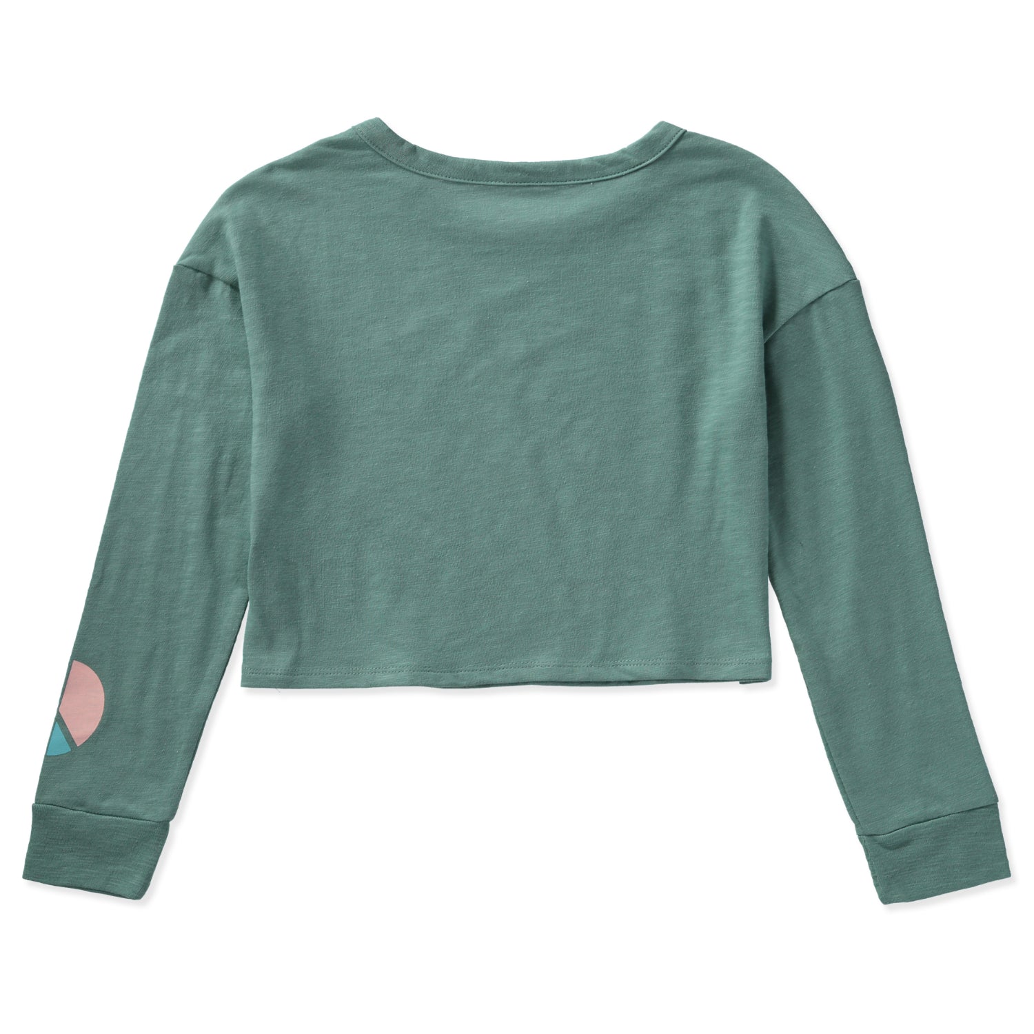 Kid Topia Girls 7-16 Long Sleeve Crop Top Cropped T-Shirt