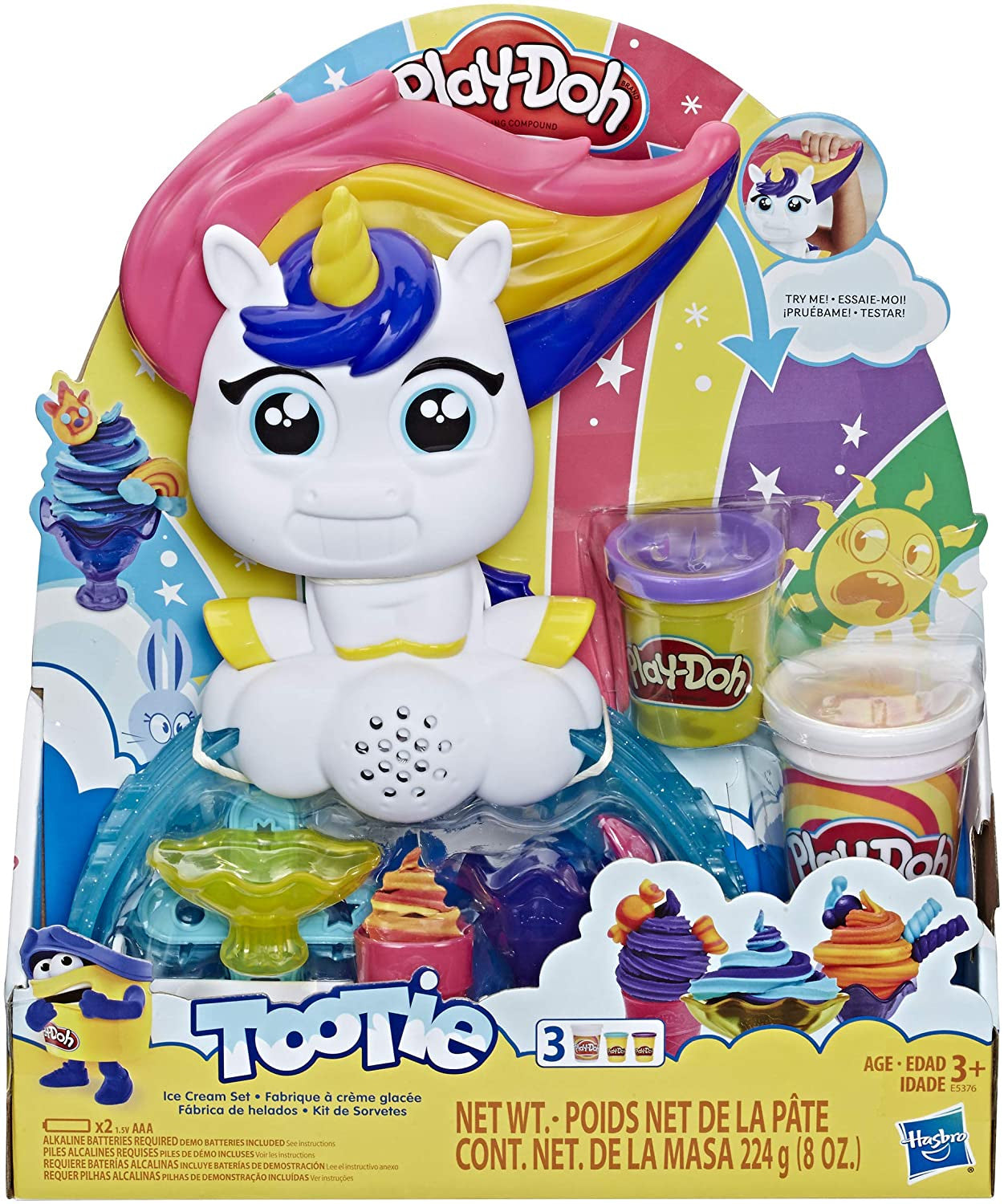 Play-Doh Tootie The Unicorn Ice Cream Set