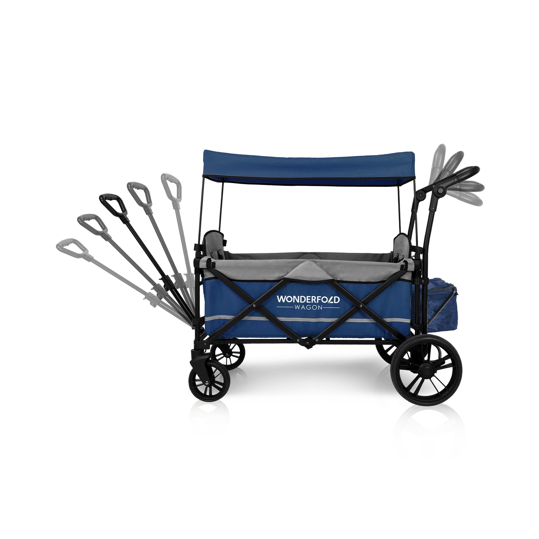 Wonderfold Wagon Push & Pull Double Stroller Wagon