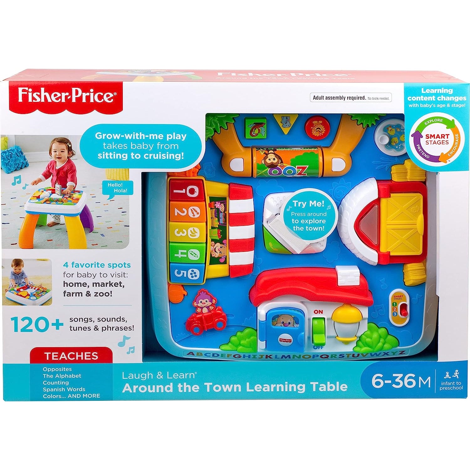 Fisher-Price Laugh & Learn Around the Town Learning Table