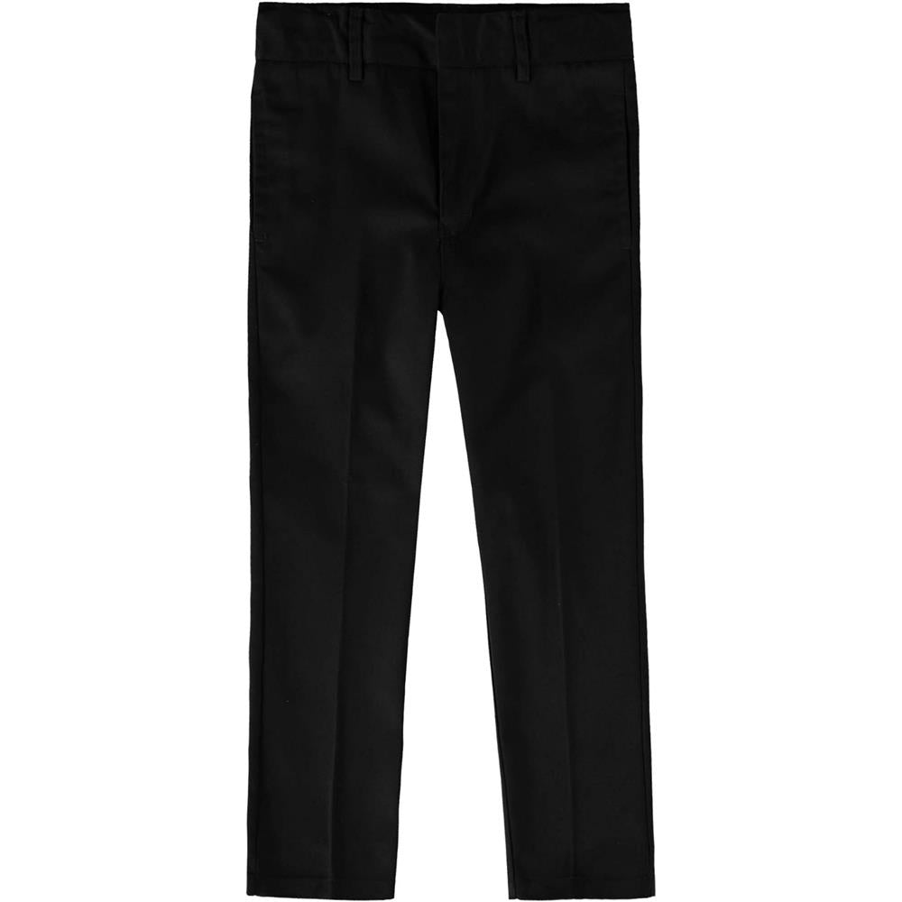 Educated Uniforms Boys Sizes 4-20 Flat Front Double Knee Adjustable Waist School Pant