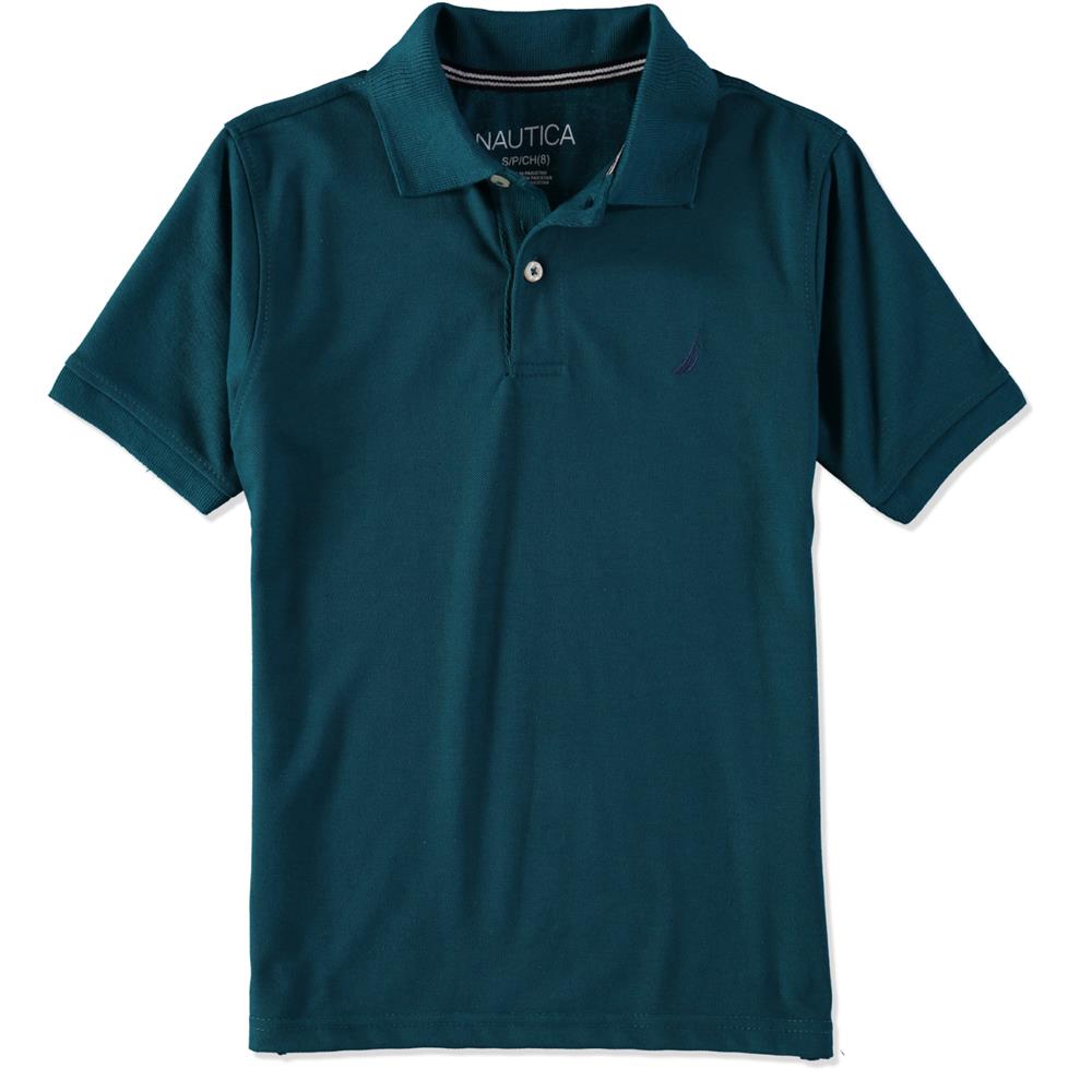 Nautica Boys 8-20 Short Sleeve Pique Polo Shirt