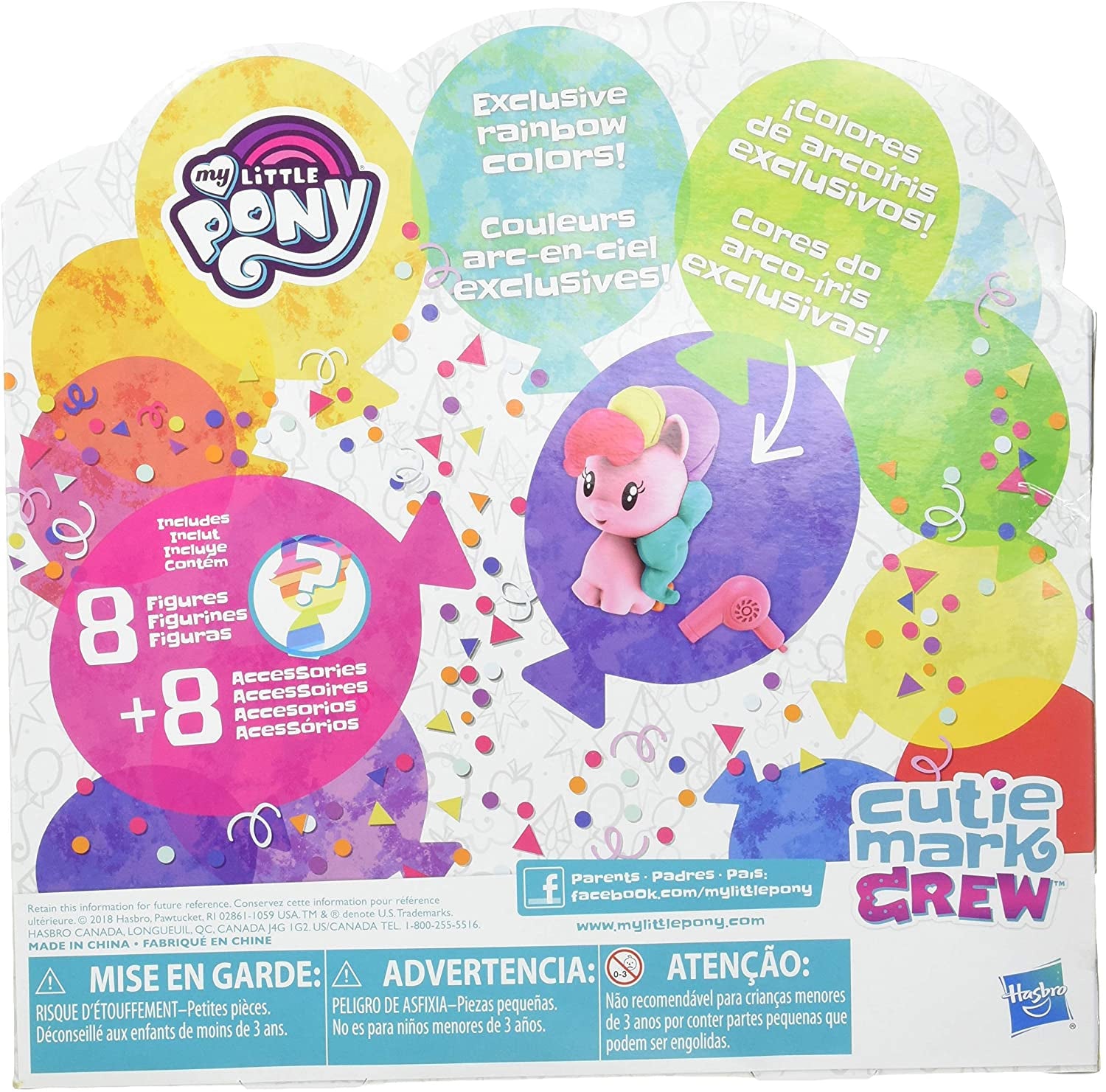 Hasbro My Little Pony Cutie Mark Crew with 14 Surprises