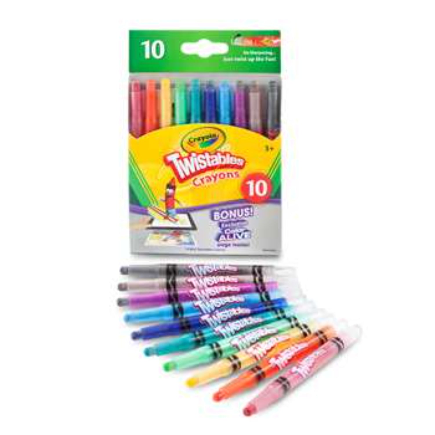 Crayola Twistables Crayons, 10ct