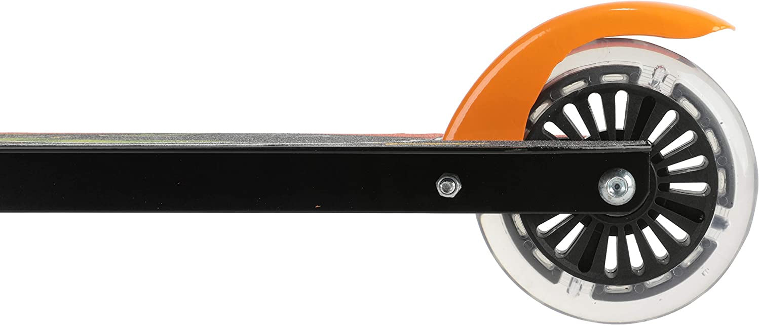 Hot Wheels Light Up Wheel Scooter Easy Fold-N-Carry Design