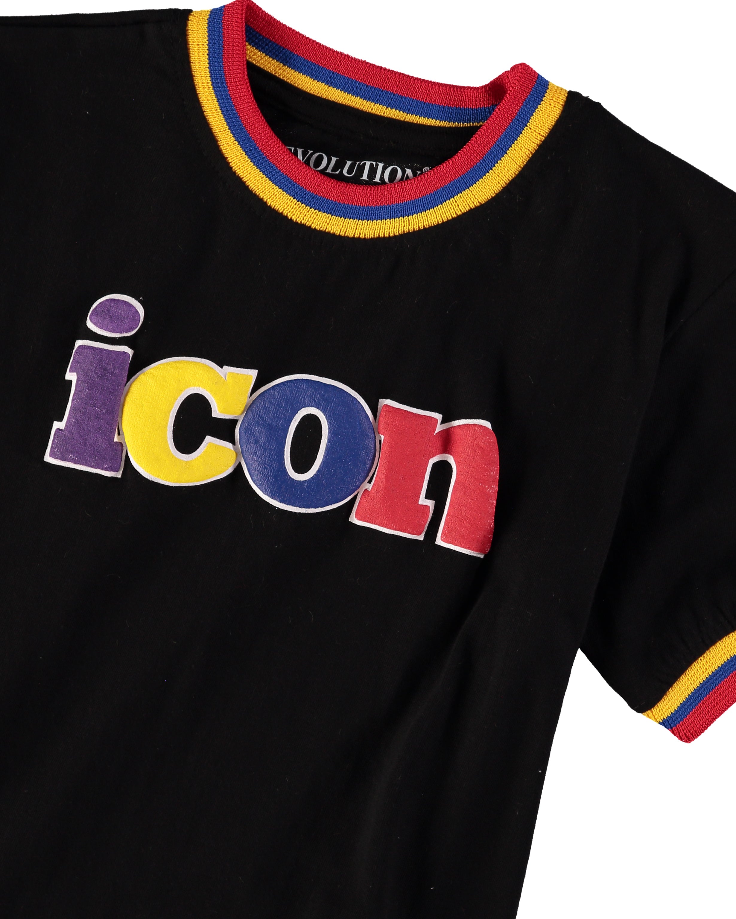 Evolution In Design Boys 2-7 Icon Ringer Short Sleeve T-Shirt