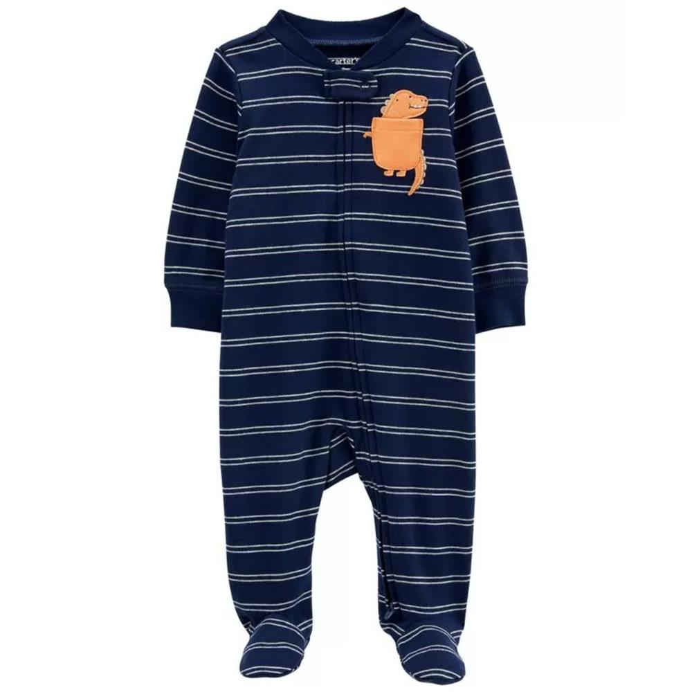 Carters Boys 0-9 Months Dinosaur 2-Way Zip Cotton Sleep & Play