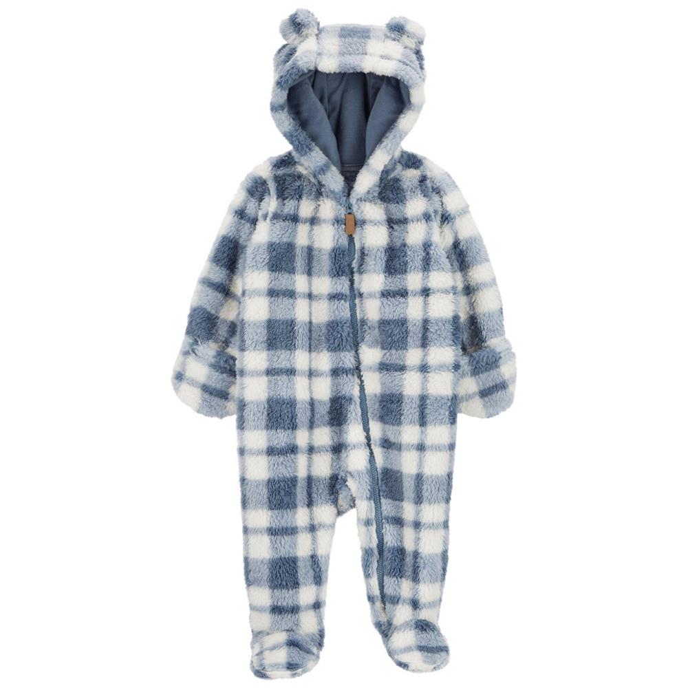 Carters Boys 0-24 Months Plaid Sherpa Pram