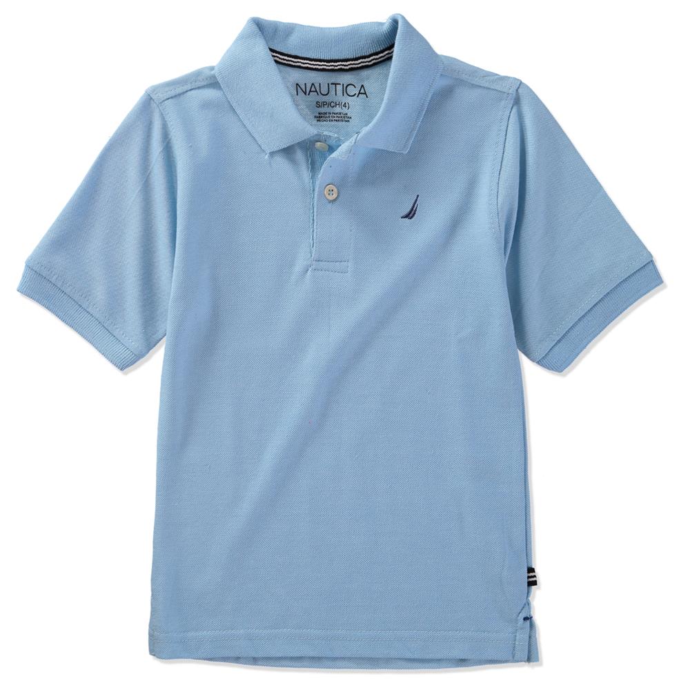 Nautica Boys 8-20 Short Sleeve Pique Polo Shirt