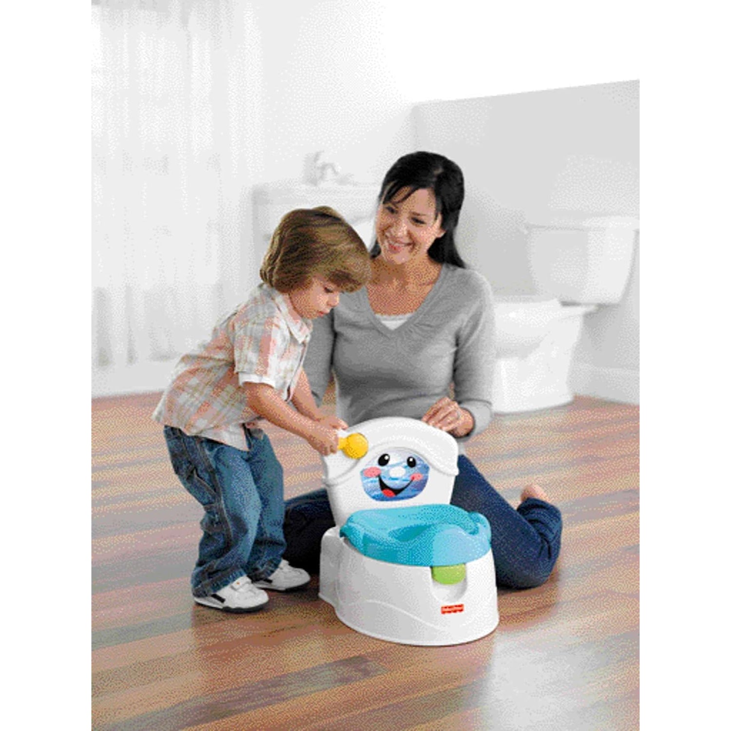 Fisher-Price Learn-to-Flush Potty Multicolor