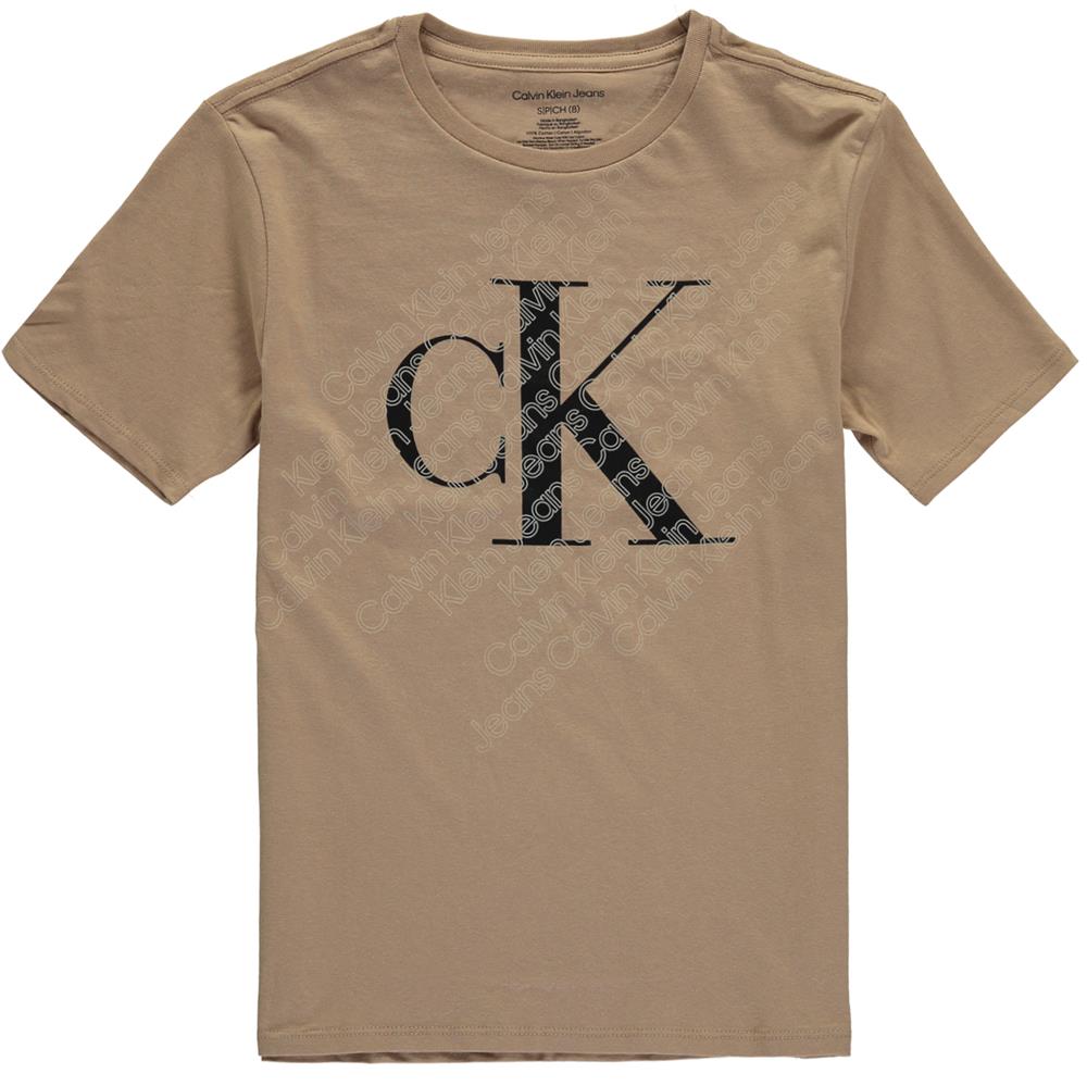 Calvin Klein Boys 8-20 Short Sleeve Runaway Tee